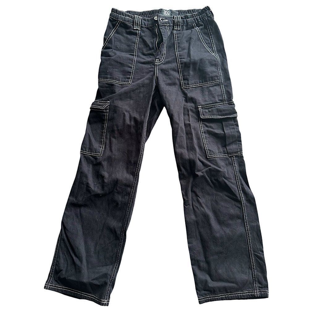 BDG Urban Outfitters Black Skater Cargo Pants Large